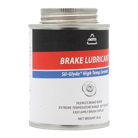 AGS Automotive Solutions Brush Top Can Ceramic-Glyde Silicone Brake Lubricant, 8oz, Brake Lubricant, Advanced Noise Reduction, Exception Brake Pad Protection, Market Leading Reliability