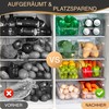 DANIHOME® Set of 2 Storage Boxes Kitchen & Kitchen Organiser