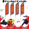 HunnmingRe 4 Set 11ft Auto Repair Shop Feather Flag Kits
