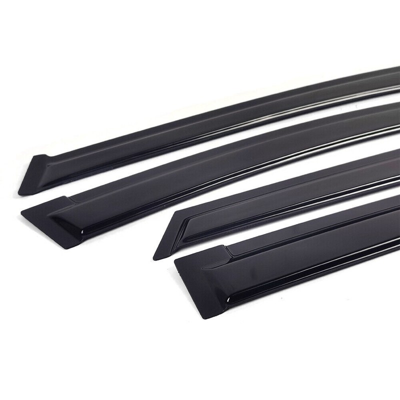 HHENGYISOUL For Toyota Prius 2004-2009 Glossy Black Wind Deflectors Window
