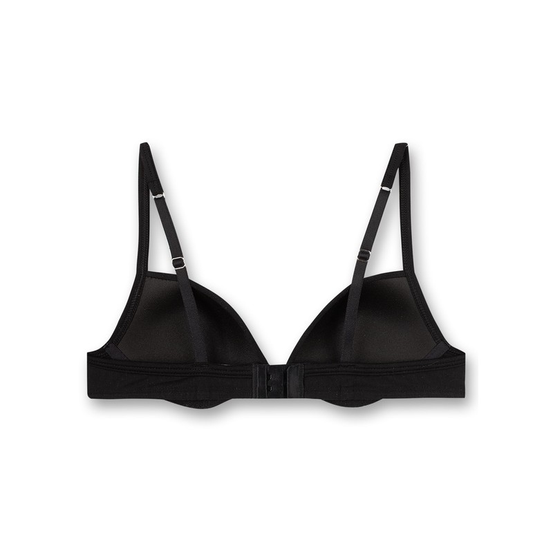 Sanetta Girl's 344704 Bra, (Super Black 10015), 164 cm (Size: