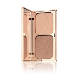 Charlotte Tilbury Filmstar Bronze & Glow Sculpting Contour & Highlighter Duo - Blendable Bronzer & Glow Highlight Palette for a Sun-Kissed Summer Glow