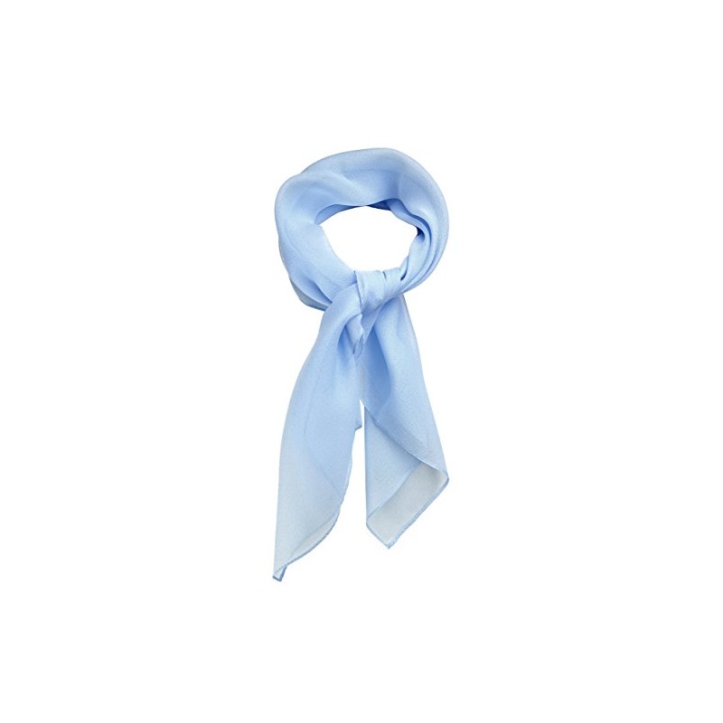 TigerTie Fine Women's Chiffon Velour Scarf in Plain Colour 58