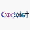 Coexist Space Sticker Bumper Sticker Vinyl Decal 5"