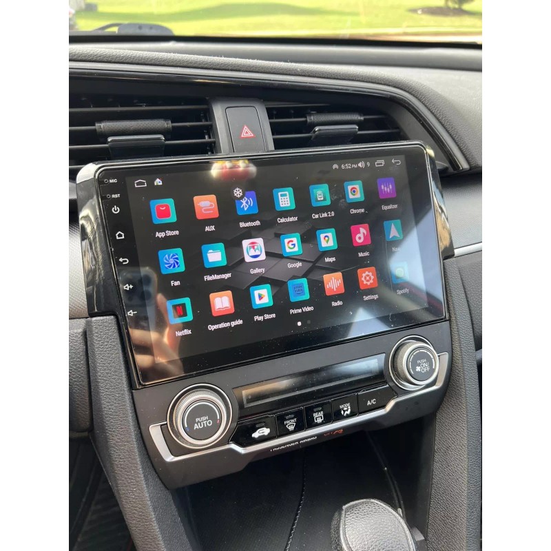 Apple Carplay For Honda Civic 2016-2021 Android 12 Car Stereo