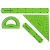 Eberhard Faber 570005 Geometry Set with 2 Rulers (Approx. 15