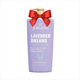 Jergens Shea Fusion Lavender Dreams Body Lotion, Moisturizer with Shea Butter & Vitamin E, 14 Fl Oz