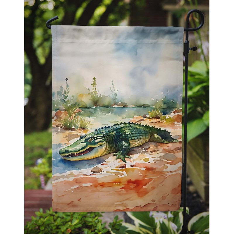 Alligator Garden Flag