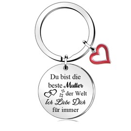 Mum Key Pendant Grandma Aunt Mother's Day Gift Dad Uncle Grandpa Father's Day Valentine's Day Women Men Friends Daughter Son Graduation Teacher Birthday Treasure Christmas, Mommy