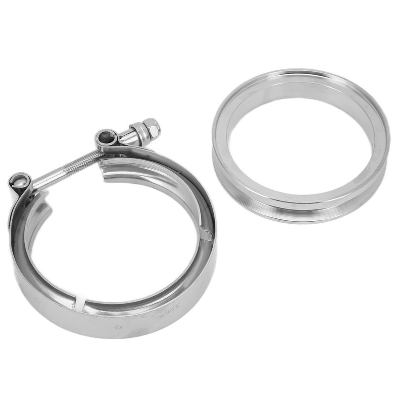 4in Downpipe Clamp Flange V Band Kit Replacement for Turbo