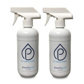 Purefypro Disinfectant Spray (500ml, 2pk) Purefypro Disinfectant Spray (1.7oz, 6 Pack) - No Rinse. No Residue. Kills 99.9999% Norovirus, Flu Virus, and Fungi, Drug Resistant Germs.