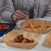 GUSTO [8 Inch - 125 Count] Square Air Fryer Liners