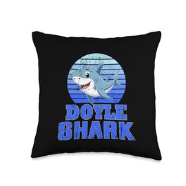 DOYLE Shark Family Reunion Squad Throw Pillow