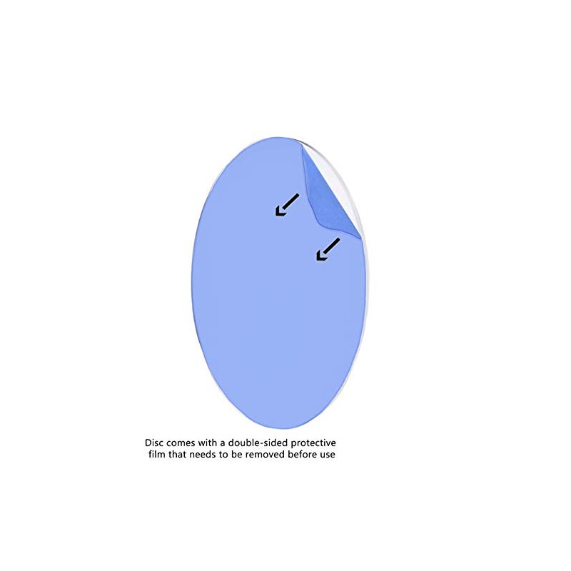 Clear Oval Shaped Acrylic PLEXIGLASS 1/8" X 11" X 22"