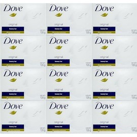Dove White Cream Bar 4.75 Oz / 135 Gr (Pack of 12)