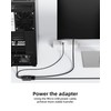 DisplayPort Splitter, 4K@60Hz DisplayPort to Dual displayPort Adapter, Display Port