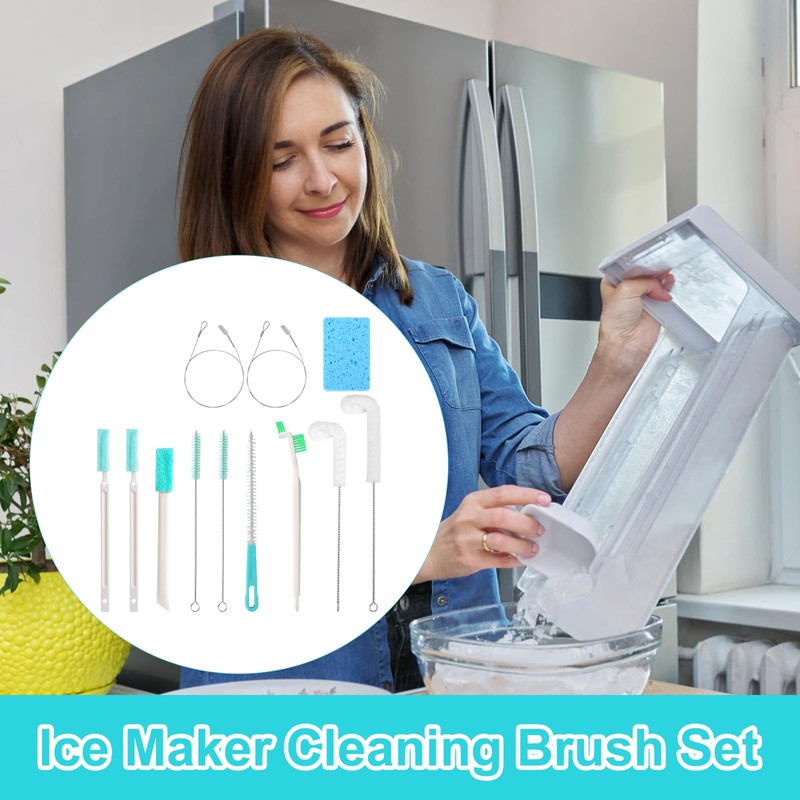 12pcs Ice Maker Cleaning Brush Set, Multifunctional Ice Machine Cleaning