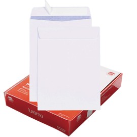 100 9 x 12 Self Seal Security White Catalog Envelopes, Ultra Strong Quick-Seal, for Secure Mailing, Documents, Photos, Heavy 28-lb Paper (ME000001)