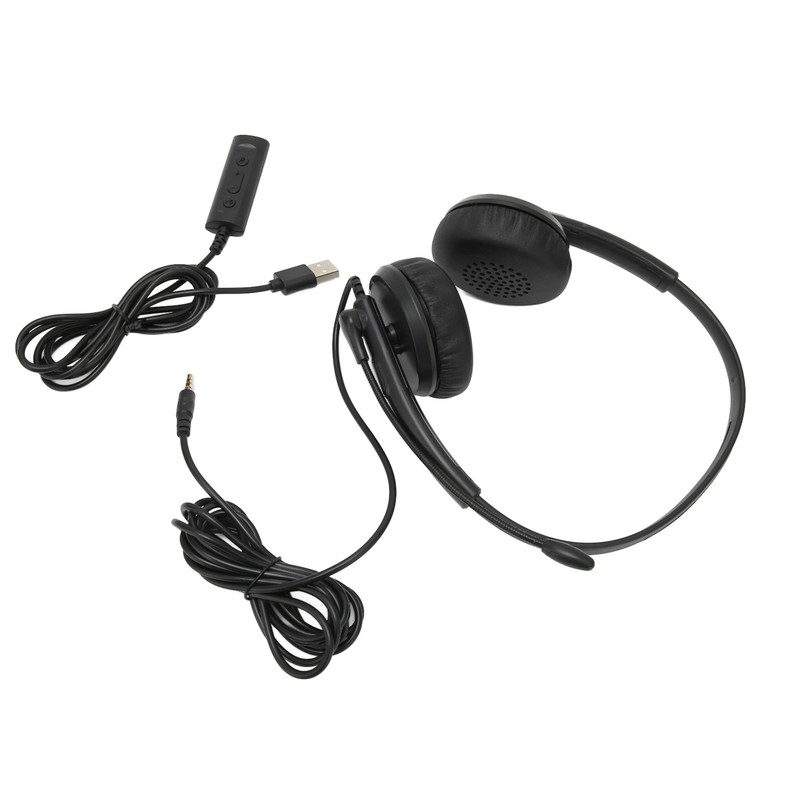 XD1000 USB Headset 3.5mm Noise Reduction Mic Customer Service Headset