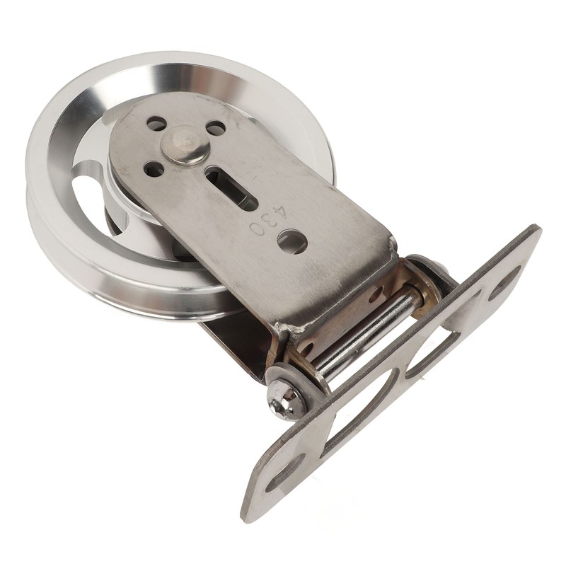 Pulley Wheel Bidirectional Rust Proof Silent Rotation Traction Wheel for