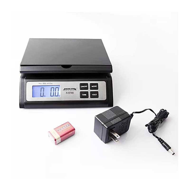 Accuteck A-ST85LB Heavy Duty Postal Shipping Scale w/ AC Extra