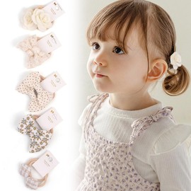 BIANHUAN Baby Hair Ties Ribbon Children Hair Accessories Kids Rubber Bands Girls Hair Ornaments Hair Ties Children Baby Toddler Girls Children's Ribbon Ties Cute Painless 10-Piece Set Hair Clips