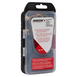 Arrow GK1238 Grommet Tool Kit, Includes 3/8" and 1/2" Grommets for Canvas, Sailcloth, Pool Covers, and More