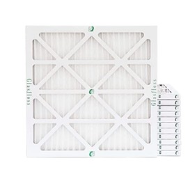 Glasfloss ZL 14x14x1 MERV 13 (FPR 10) Air Filters for AC and Furnace. Case of 12. Actual Size: 13-1/2 x 13-1/2 x 7/8