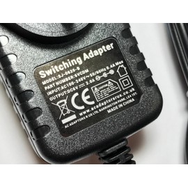 Replacement for DC 6V 800mA AC-DC Switching Adapter SW-060080BS for Motorola MBP35BW Video Unit