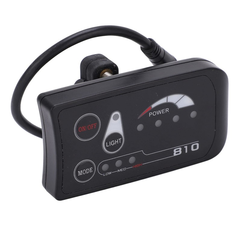 BuyWeek Electric Bike LED Scoreboard 36V 48V LED Scoreboard Electric
