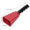 Cow Bell with PVC Handle Cowbells Metal Hand Cowbells Cheering