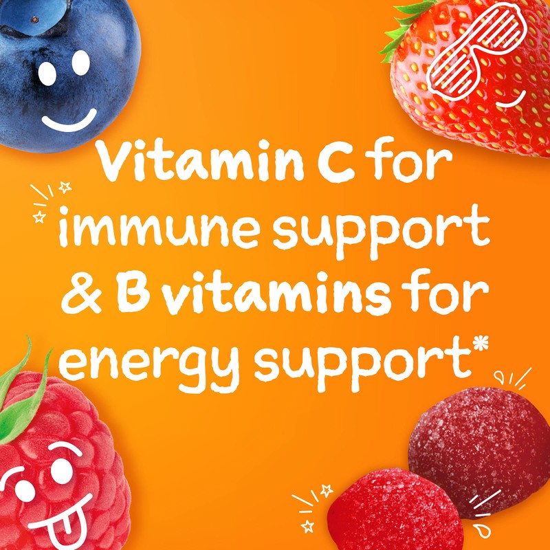 Emergen-C Emergen-C Kidz Daily Immune Support Dietary Supplements, Flavored Gummies