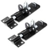 2 x Brenton Strong Sliding Padlock Shed Gate Door Bolt