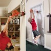 AOKESI Indoor Mini Basketball Hoop Set for Kids - 17"