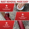 YUQUS Metal Anti-Rust Paint Red, High Gloss 32 Fl oz,