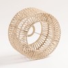 MagiDeal Paper Rope Lampshade, Woven Lampshade, Classic Chandelier Lampshade, Lampshade,