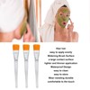 10Pcs Facial Mask Brush Soft Elastic Waterproof Easy To Apply