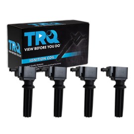 TRQ Ignition Coil Set Compatible with 12-21 Ford 13-17 Jaguar 12-17 Land Rover 13-20 Lincoln