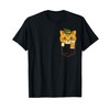 Pocket Cat Oktoberfest Hat Bavarian Kitten German Men Women T-Shirt