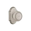 Emtek Passage Set, Style 8 Rosette, Norwich Knob, Oil Rubbed