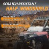 HECASA Half Windshield Compatible with 2014-2021 Polaris RZR XP 1000/