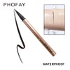 PHOFAY Vegan Eyeliner Liquid - Super Fast-Drying, Ultra-Waterproof & Smudge-Proof,