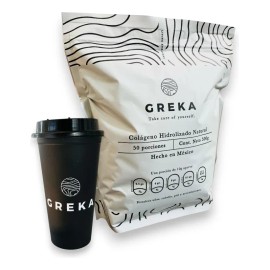 Colágeno Hidrolizado Sin Azúcar Bolsa 500g + Vaso