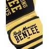 Benlee Hardwood Leather Boxing Gloves, 12 oz, Black/Yellow