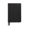 TRU RED Medium Flexible Cover Graph Journal, Black – Grid