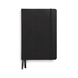TRU RED Medium Flexible Cover Graph Journal, Black – Grid Ruled Notebook