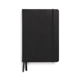 TRU RED Medium Flexible Cover Graph Journal, Black – Grid Ruled Notebook