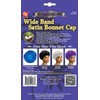 Beauty Town Luxury Wide Band Satin Bonnet Cap (White) by