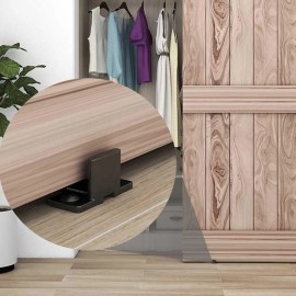 Ccjh Sliding Barn Door Hardware Floor Guide for Barn Door,Bypass Door,Mini Door Set