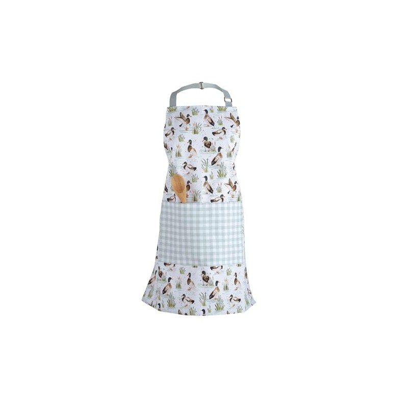 Ulster Weavers Apron-Cotton, Sage, One Size